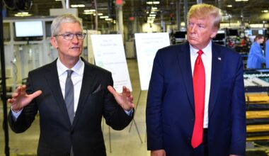 Tim Cook to join Trump for Apple investment announcement