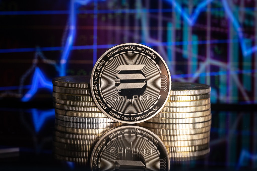 Solana is mentioned as a contender for the number‑two spot behind Bitcoin and Ethereum, thanks to its low transaction fees.