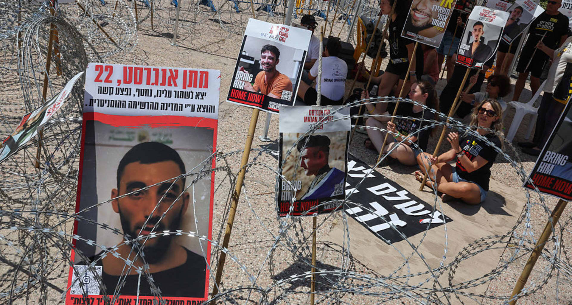 U.S. envoy tells hostage families he's working on plan to end Gaza War