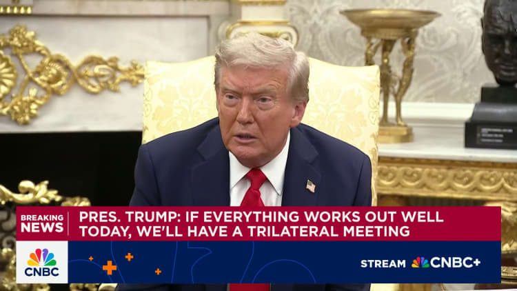President Trump: Will have a phone call with President Putin following meeting with Zelenskyy