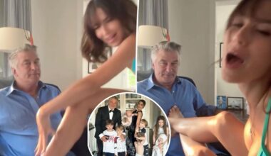 Alec and Hilaria Baldwin's dance video sparks pregnancy speculation