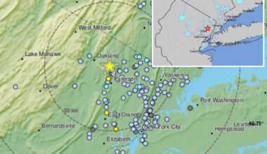 Earthquake strikes New Jersey, tremors felt in parts of NYC: officials