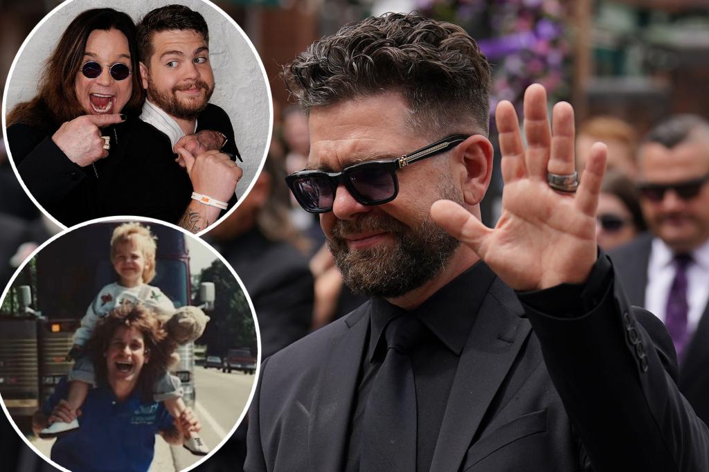 Ozzy Osbourne's son Jack shares heartbreaking tribute alongside never-before-seen photos after his death