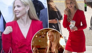 Sarah Michelle Gellar seen in first photos from 'Buffy the Vampire Slayer' reboot