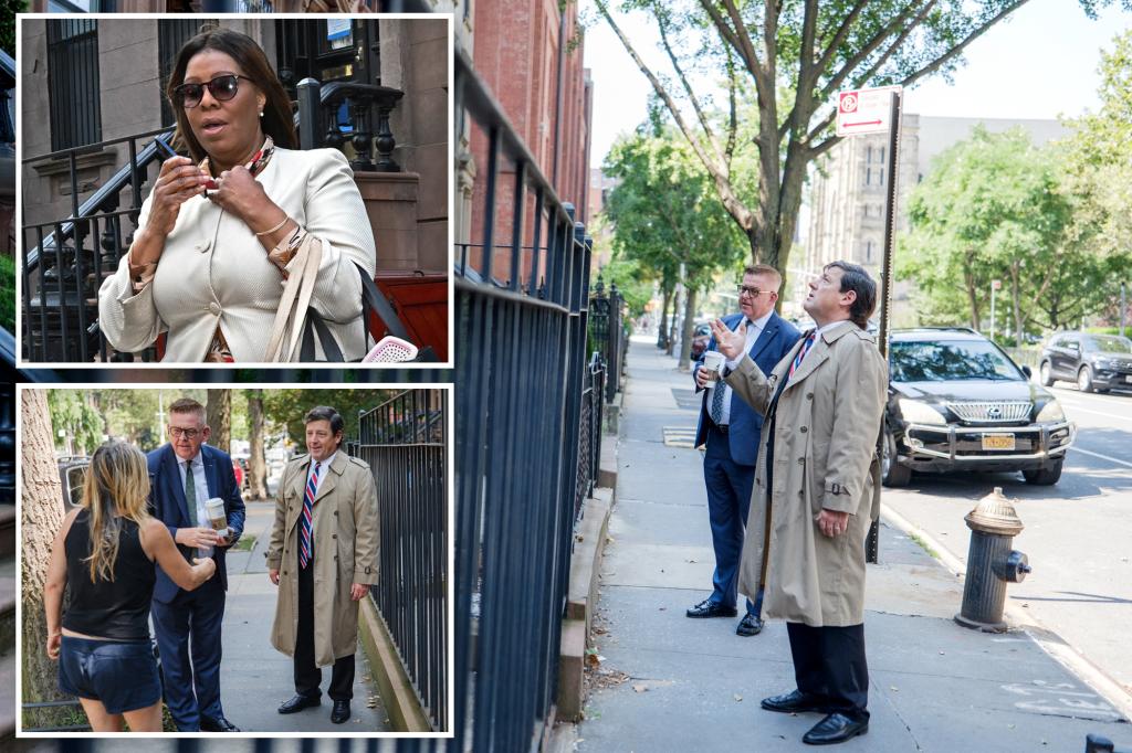 Special Attorney Ed Martin checks out Tish James' 'mortgage fraud' home