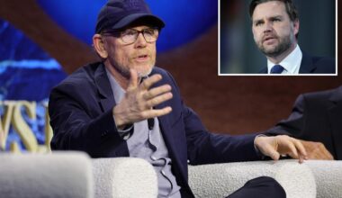 'Hillbilly Elegy' director Ron Howard reveals last text to 'divisive' JD Vance