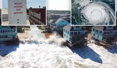 Hurricane Erin shuts down beaches from Florida to New York