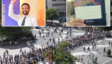 Zohran Mamdani supporters flood NYC streets for scavenger hunt