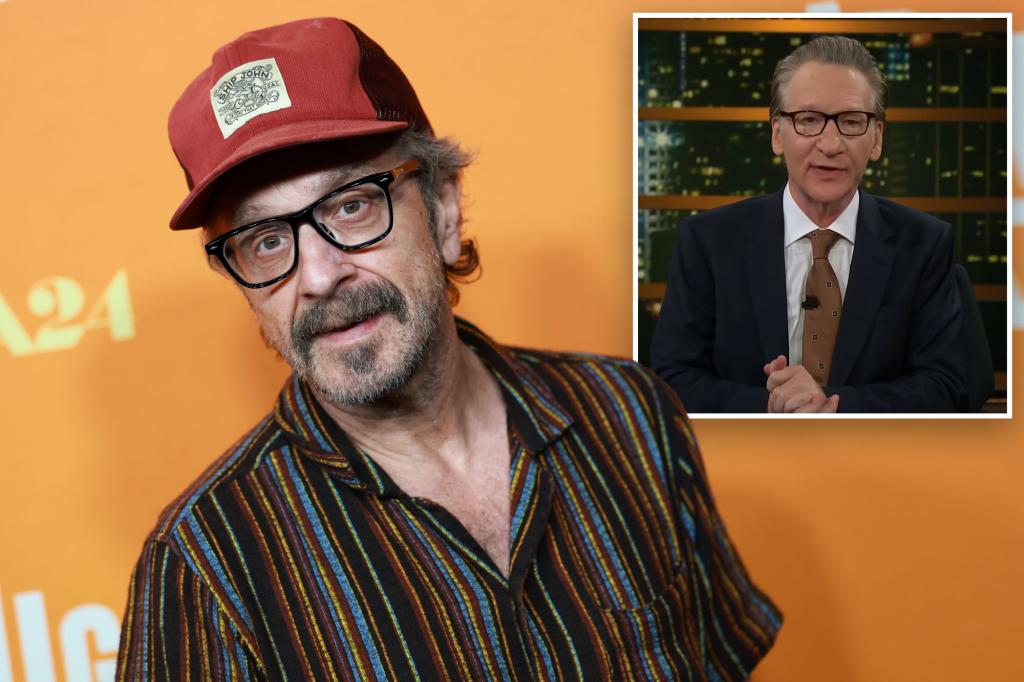 Comedian Marc Maron says he's 'always had a problem' with Bill Maher — calls him 'desperate'