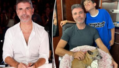Simon Cowell shares rare glimpse of look-alike son, Eric, 11, on 'America's Got Talent' set