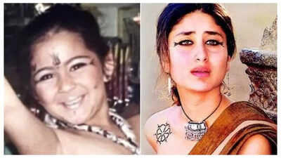 Throwback: When Sara Ali Khan channelled Kareena Kapoor's 'Asoka' look at just 6 years old - Pic