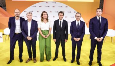 French presidential hopefuls blast PM, then turn on each other in early debate – POLITICO