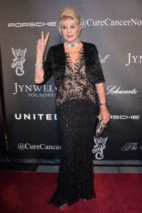 Ivana Trump at arrivals for Gabrielle''s Angel Foundation For Cancer Research Hosts Angel Ball 2015, Cipriani Wall Street, New York, NY October 19, 2015. Photo By: Abel Fermin/Everett Collection