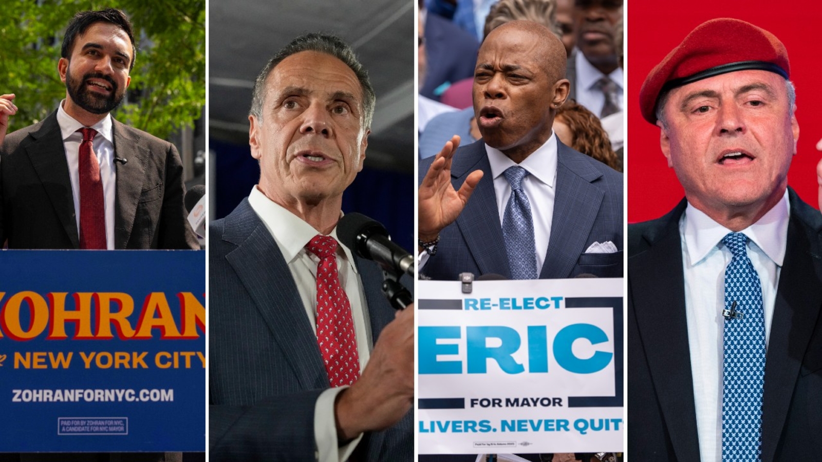 Mayor election NYC: Mamdani, Cuomo, Adams campaigns ramp up in race for New York City