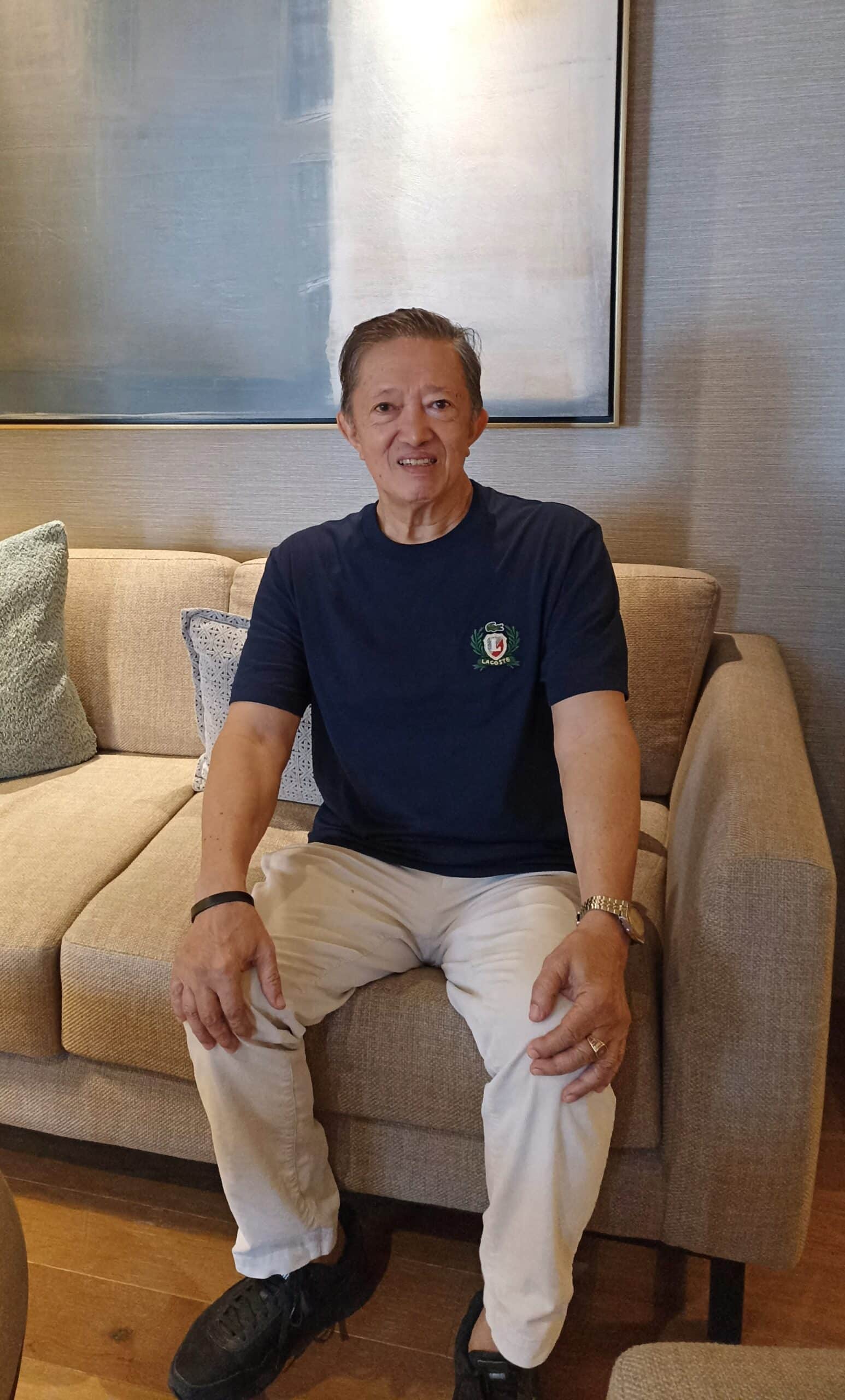 My 70-year old dad now