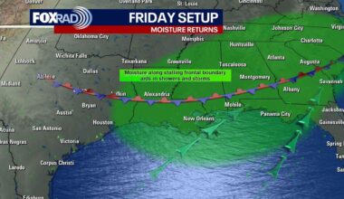 Houston weather forecast: Increasing rain chances this weekend