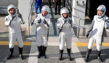 SpaceX delivers four astronauts to the International Space Station just 15 hours