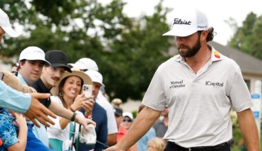 Cameron Young keeps lead at PGA Tour's Wyndham Championship
