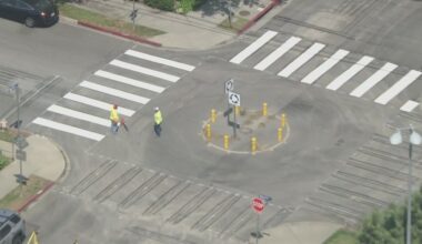 City installs crosswalks in LA neighborhood where residents painted their own