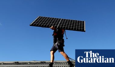 Clean energy subsidies should be replaced with ‘market-based incentives’ from 2030, Australia’s Productivity Commission says | Productivity Commission