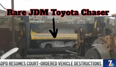 San Diego Police Seize, Destroy Street Takeover Cars