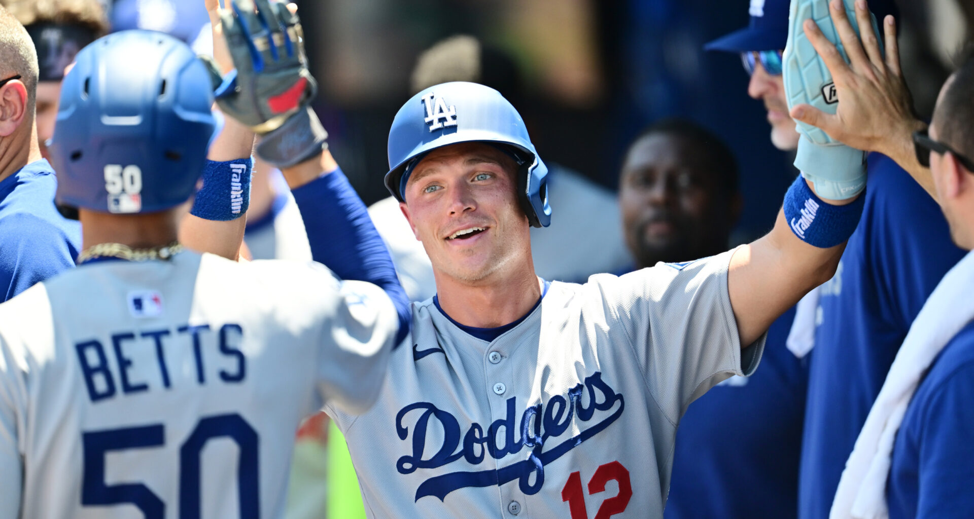 Los Angeles Dodgers outfielder Alex Call