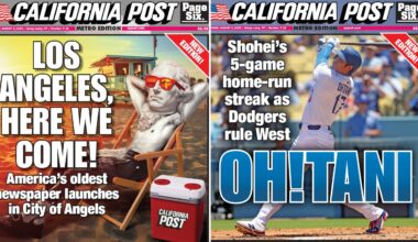 New York Post launches California venture with LA headquarters