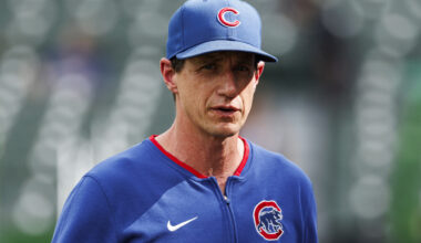 Chicago Cubs manager Craig Counsell