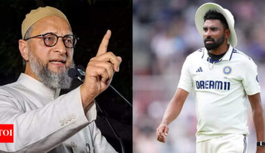 Mohammed Siraj's classy reply to Asaduddin Owaisi's viral 'poora khol' comment | Cricket News