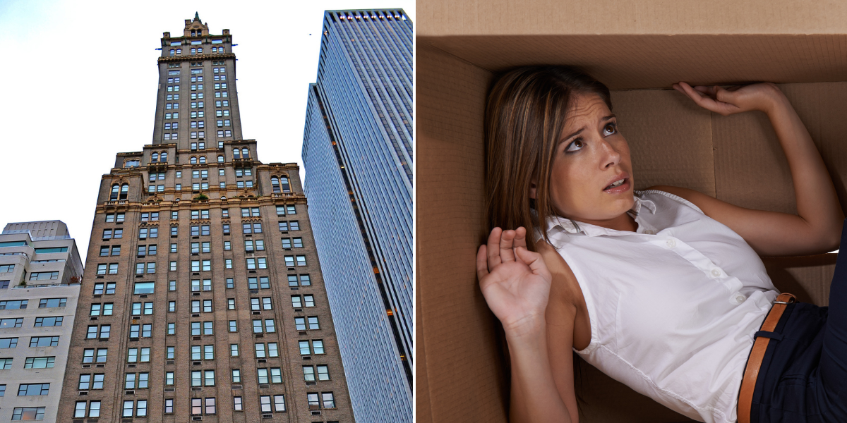 Woman gives tour of her $650 New York micro apartment and people were unprepared