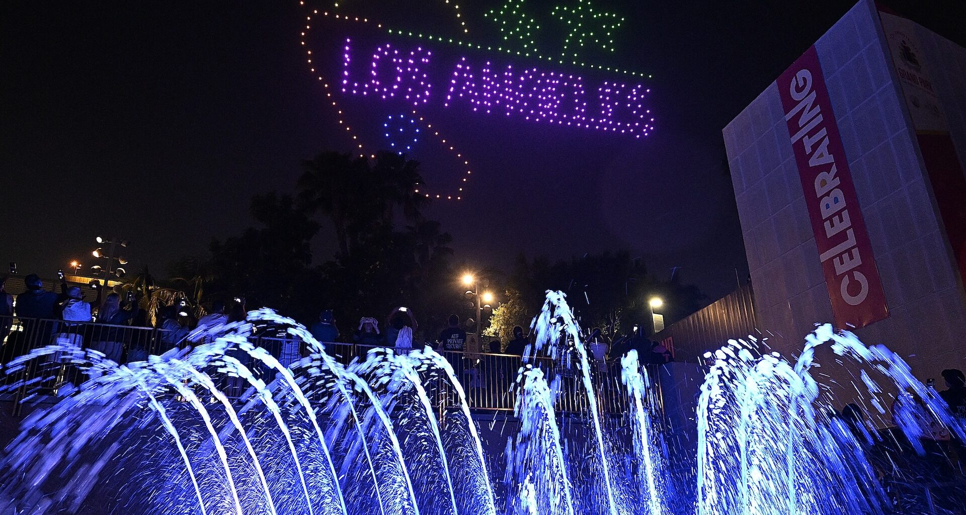 Catch a dazzling drone show over Downtown L.A. to end the summer