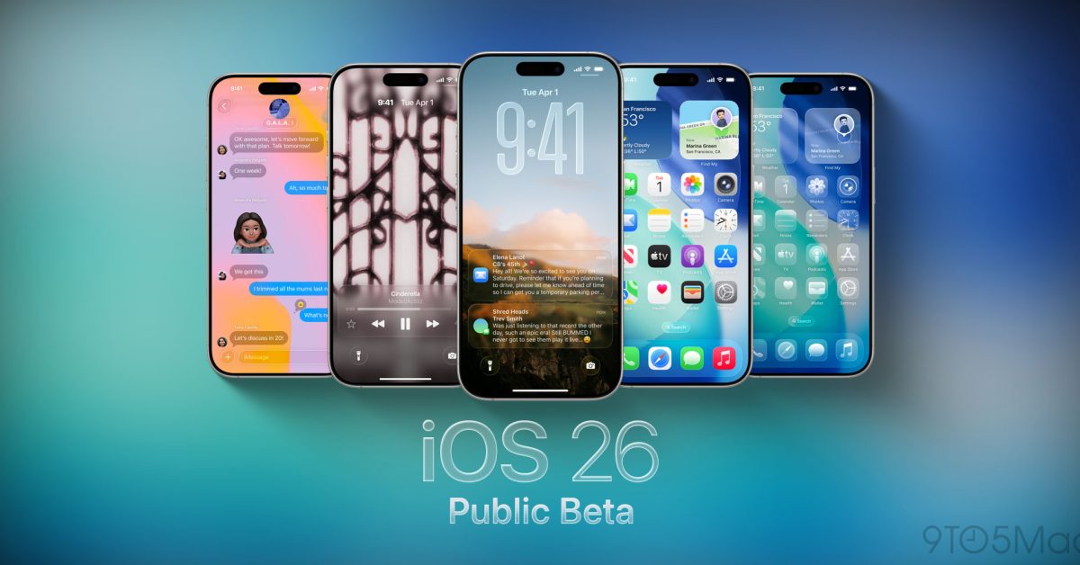 iOS 26 and iPadOS 26 public beta 2 now available