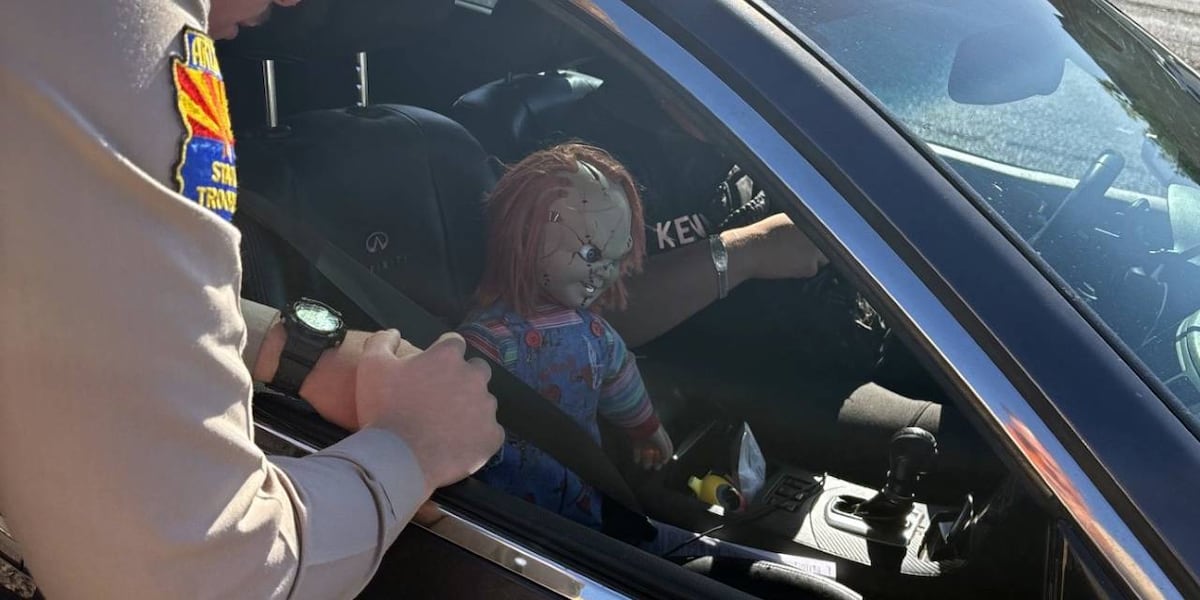 ‘Creepy doll,’ mannequin among HOV lane violations on Phoenix area freeways