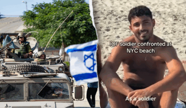 Israeli veteran harassed by activist for wearing Star of David necklace