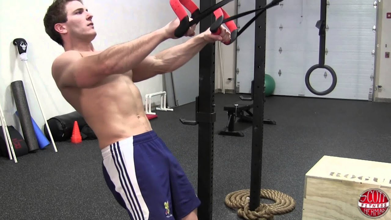 How To: Suspended Row (TRX / Jungle Gym) - YouTube