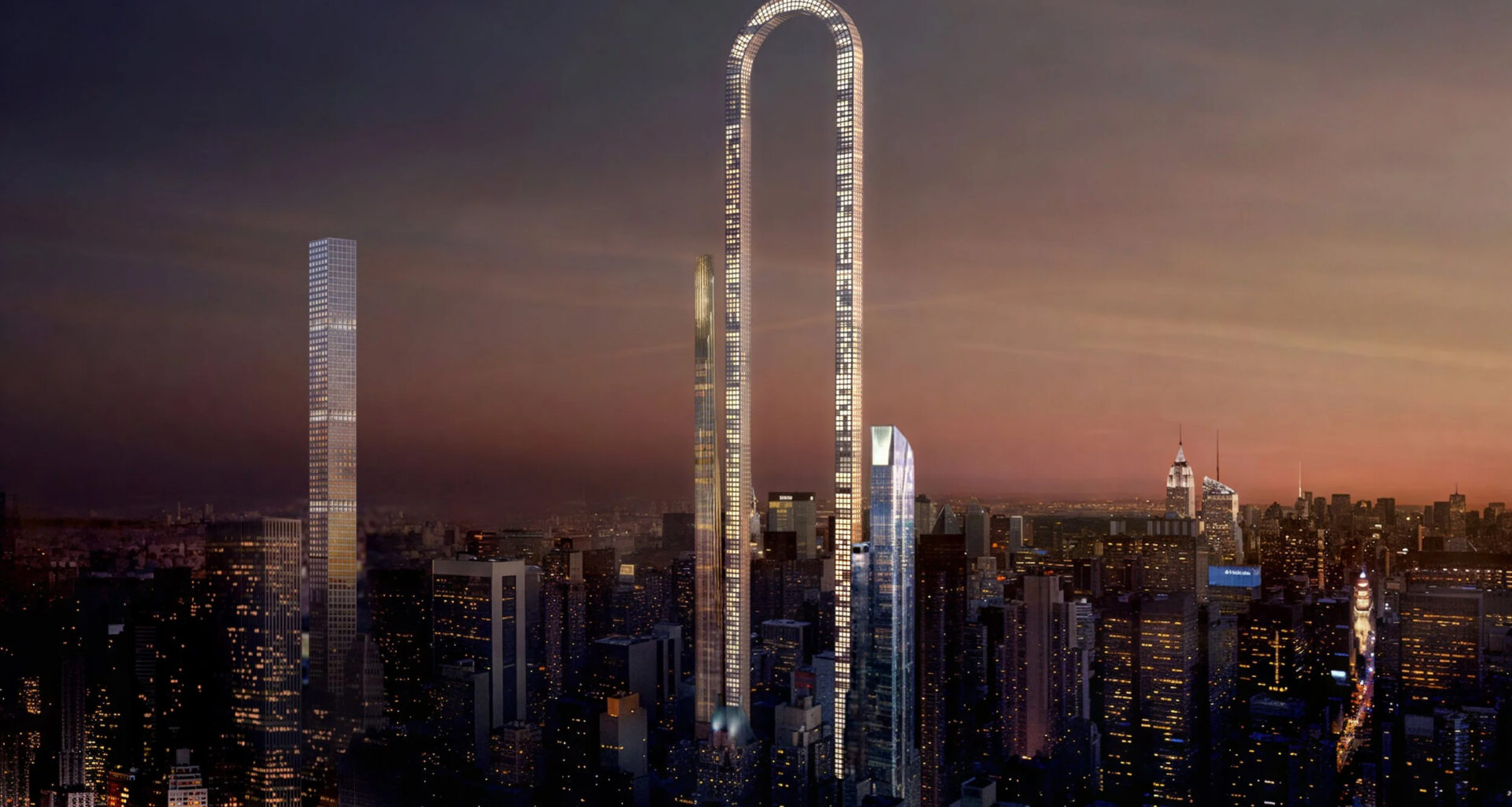 The Big Bend: NYC’s Looping Skyscraper Concept