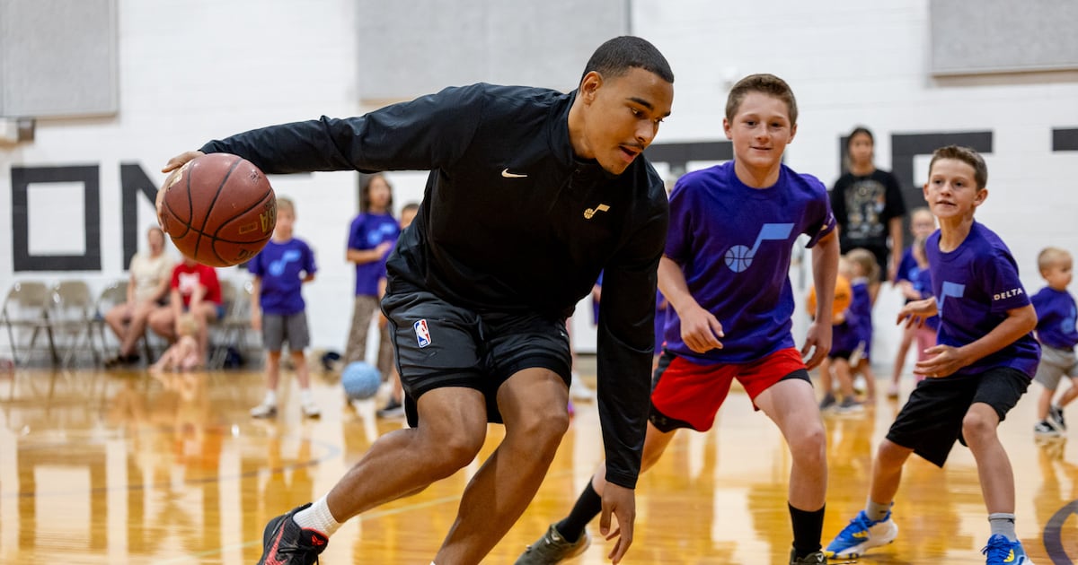 Jazz rookie John Tonje makes memories that will last forever on Junior Jazz road trip – Deseret News