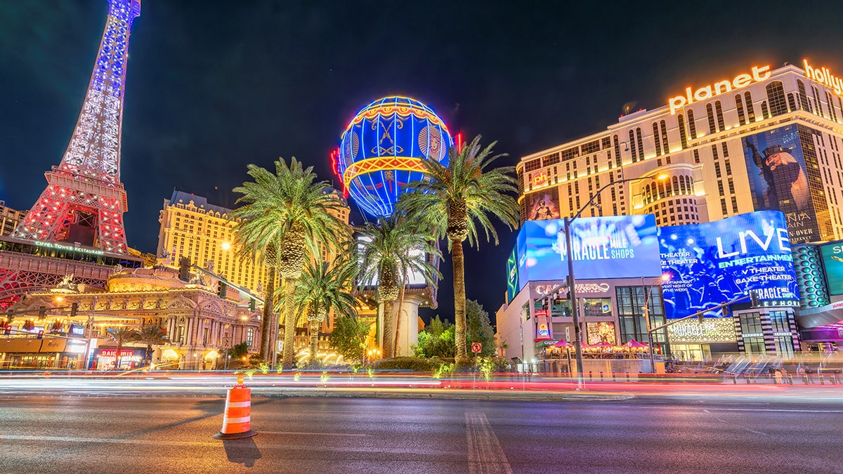 Empty Las Vegas Strip amid casino, tourism decline