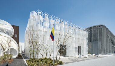 Colombia Pavilion at Expo Osaka 2025 Presents a Dynamic "Ice Cube" Playing With Form and Light