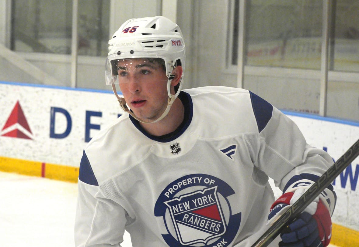 What makes Rangers prospect Drew Fortescue 'tremendous shutdown defenseman'