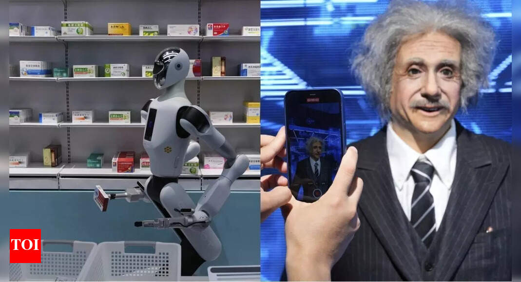 China opens world's first Robot Mall: lifelike robots on sale, AI-powered machines run shops and cafes | World News