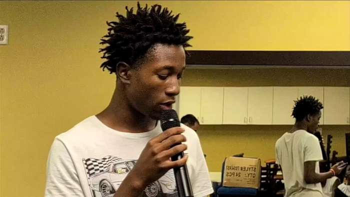 16-year-old Jacksonville youth minister helps host back-to-school giveaway