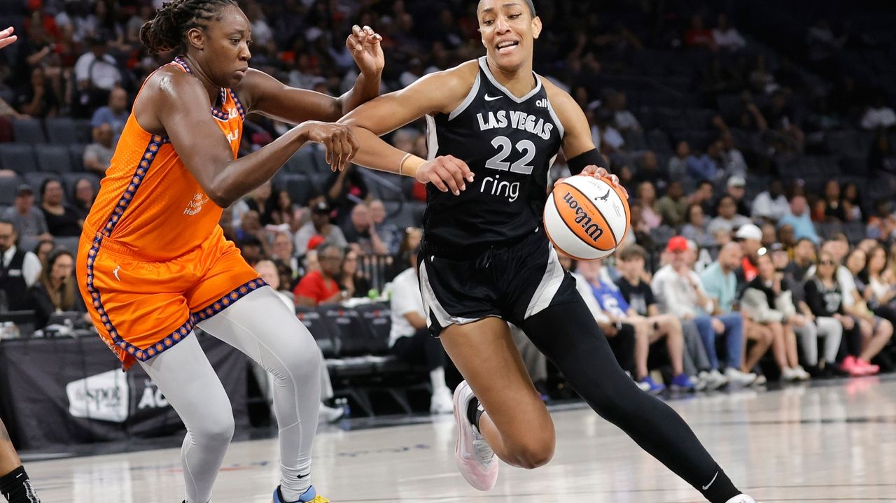 Wilson records historic 30-20 night in Las Vegas Aces win over Connecticut Sum