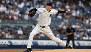 New York Yankees pitcher Ryan Yarbrough