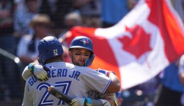 Blue Jays' 63 hits in 3-game sweep of Rockies most since 1900