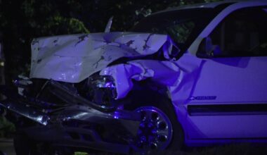 Woman dies in multi-car crash after running stop sign, police say