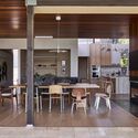 Glass Ridge House / OWIU Design - Interior Photography, Kitchen, Wood, Countertop, Table, Chair, Door