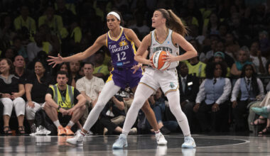 Rae Burrell and Sabrina Ionescu