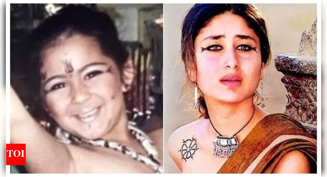 Throwback: When Sara Ali Khan channelled Kareena Kapoor's 'Asoka' look at just 6 years old - Pic |