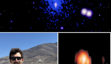 Astronomers catch supermassive black hole in the act of 'waking up'
